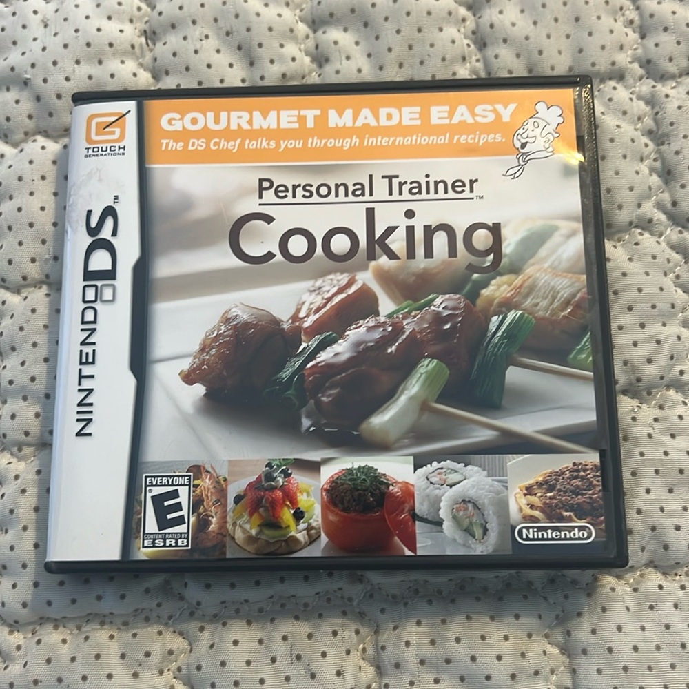 Nintendo DS Personal Trainer Cooking Game